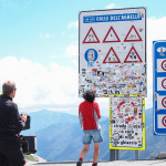 Przełęcz Col Agnel (2744 m) na granicy Francusko-Włoskiej