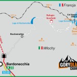 Na Przełęcz Sommeiller - mapa