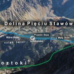 Szlaki do Schroniska w Dolinie Pięciu Stawów Polskich