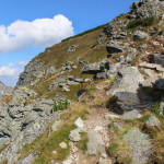 Podejście na szczyt Pośredniej Magury (2050 m)