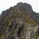 Pośrednia Magura (2050 m) widziana od strony Wyżniej Magury (20950 m)
