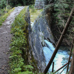 Próg wodny na Raczkowym potoku