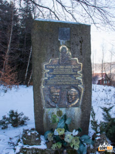 Pomnik Wdzięczności poświęcony św. Janowi Pawłowi II i Kardynałowi Wyszyńskiemu