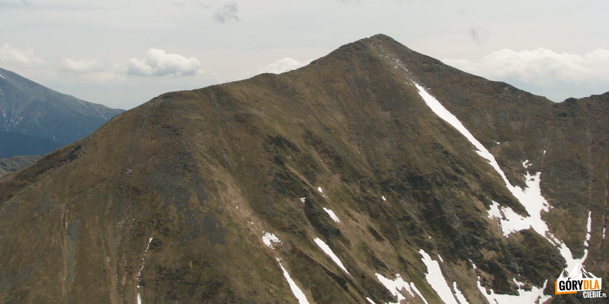 Szczyt Błyszcza (2158 m) i Bystrej (2248 m)