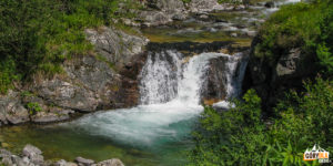 Potok „Cicha Woda” (Tichý potok) w Cichej Dolinie