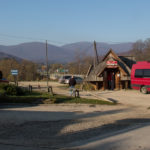 Ustrzyki Górne - parking i punkt wyjścia na Szeroki Wierch