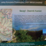 Tablice informacyjne Lesnego Kompleksu "Lasy Bieszczadzkie"