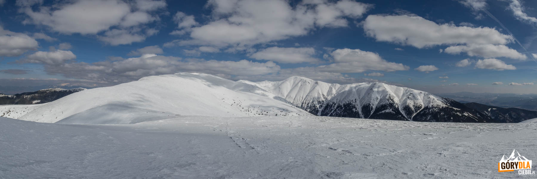 Widoki ze szczytu Ďurkova (1749 m)