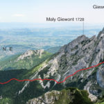Wejście na Giewont czerwonym szlakiem przez Przełęcz w Grzybowcu