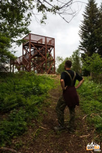 Wieża widokowa na górze Żar (Pieniny Spiskie)