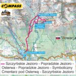 Przełęcz pod Osterwą - mapa trasy