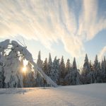 Zachód słońca na Potrójnej