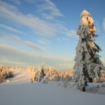 Zachód słońca na Potrójnej
