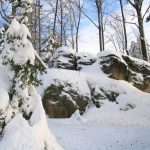 Wychodnia skalna "Znalezisko" lub “Zwalisko” – ostaniec z piaskowca istebniańskiego na grzbiecie Łamanej Skały