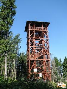 Wieża widokowa na szczycie Eliaszówki (1024 m)