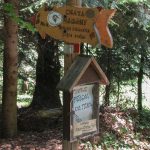 Drogowskaz do "Chaty Magóry" (5 minut)