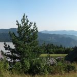 Widoki z drogi zielonego szlaku na Eliaszówkę