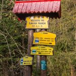 Skrzyżowanie szlaków Szumny Pramen