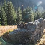 Krzyż w Dolinie Zadnich Koperszadów upamiętniający tzw. „wojny pasterskie”