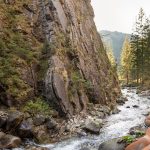 Wąwóz zwany „Bramką” w Dolinie Zadnich Koperszadów