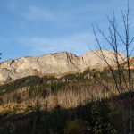 Ściany Murania widziane z dna Doliny Zadnich Koperszadów