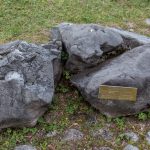 Wystawę fragmentów różnych skał Tatrzańskich na Gałajdówce (lub Polana pod Muraniem)