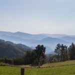 Widoki z niebieskiego szlaku z Kosarzysk na Niemcową