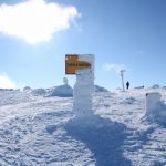 Granica polsko-słowacka na Górze Pięciu Kopców pod Pilskiem