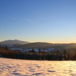 Widok na Babią Górę z okolicy Przełęczy Przysłopy