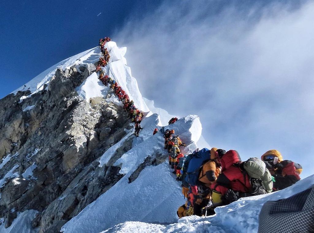 Kolejka na Mount Everest 