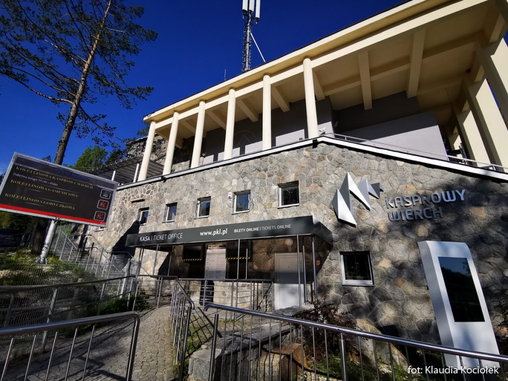 Dolna stacja kolejki na Kasprowy Wierch, zdj. Klaudia Kociołek
