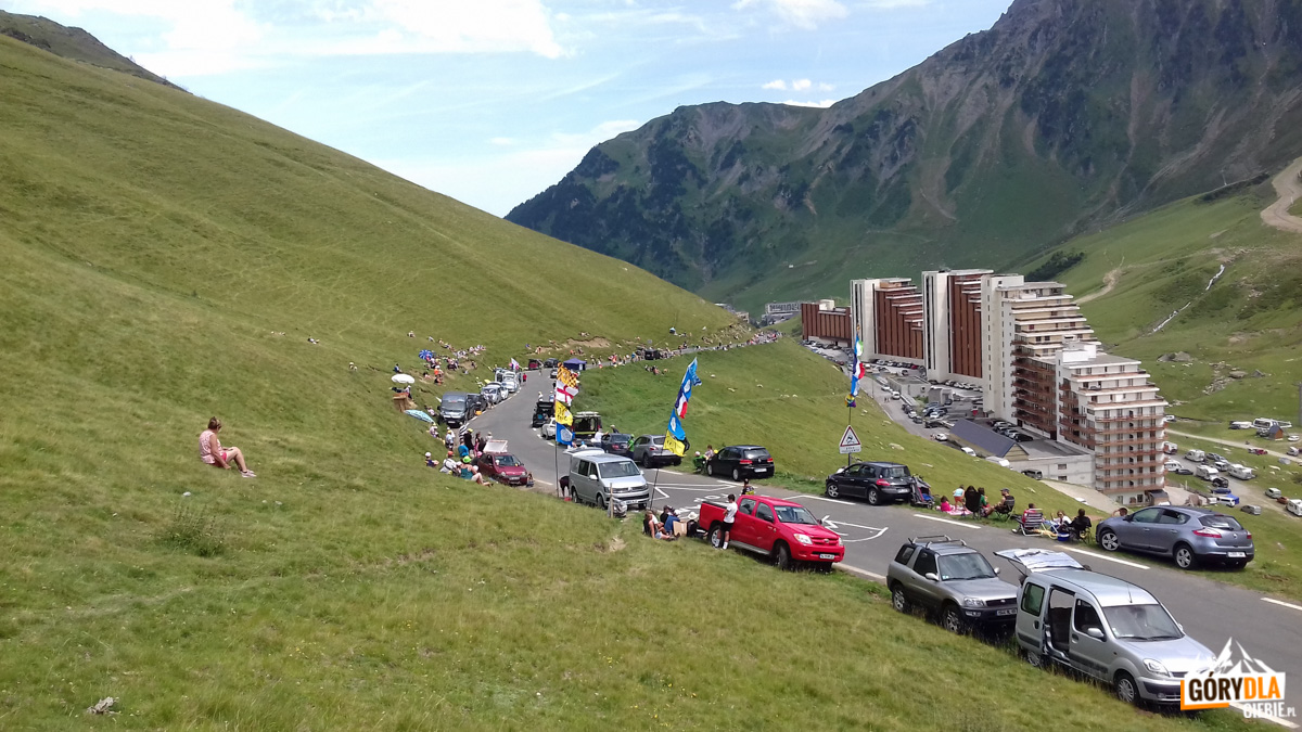Col du Tourmalet - trasa wyścigu kolarskiego Tour de France