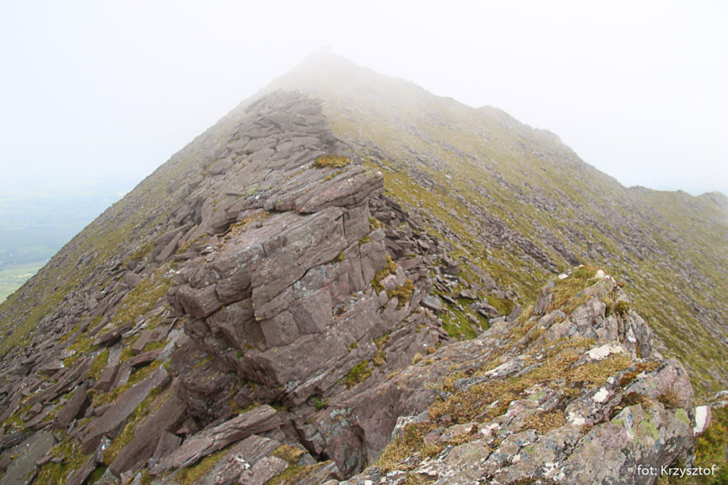 Podejście na szczyt Cruach Mhór 923m