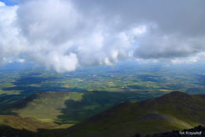 Widoki z Beenkeragh (1008 m)