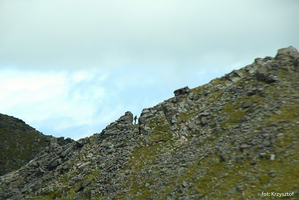 Podejście na szczyt Carrantuohill (1039m) od strony Beenkeragh