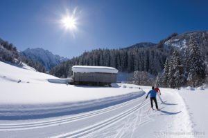 Skilanglauf (Scating) in Gerlos, Zillertaler