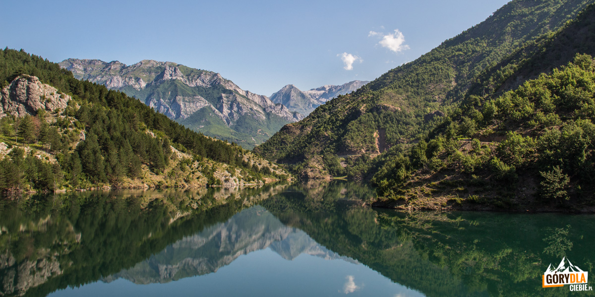 Jezioro Koman Albania