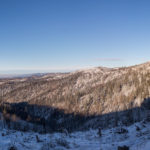 Panorama ze ścieżki spod szczytu Wielkiego Rogacza