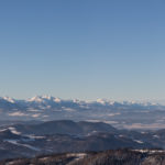 Panorama ze ścieżki spod szczytu Wielkiego Rogacza