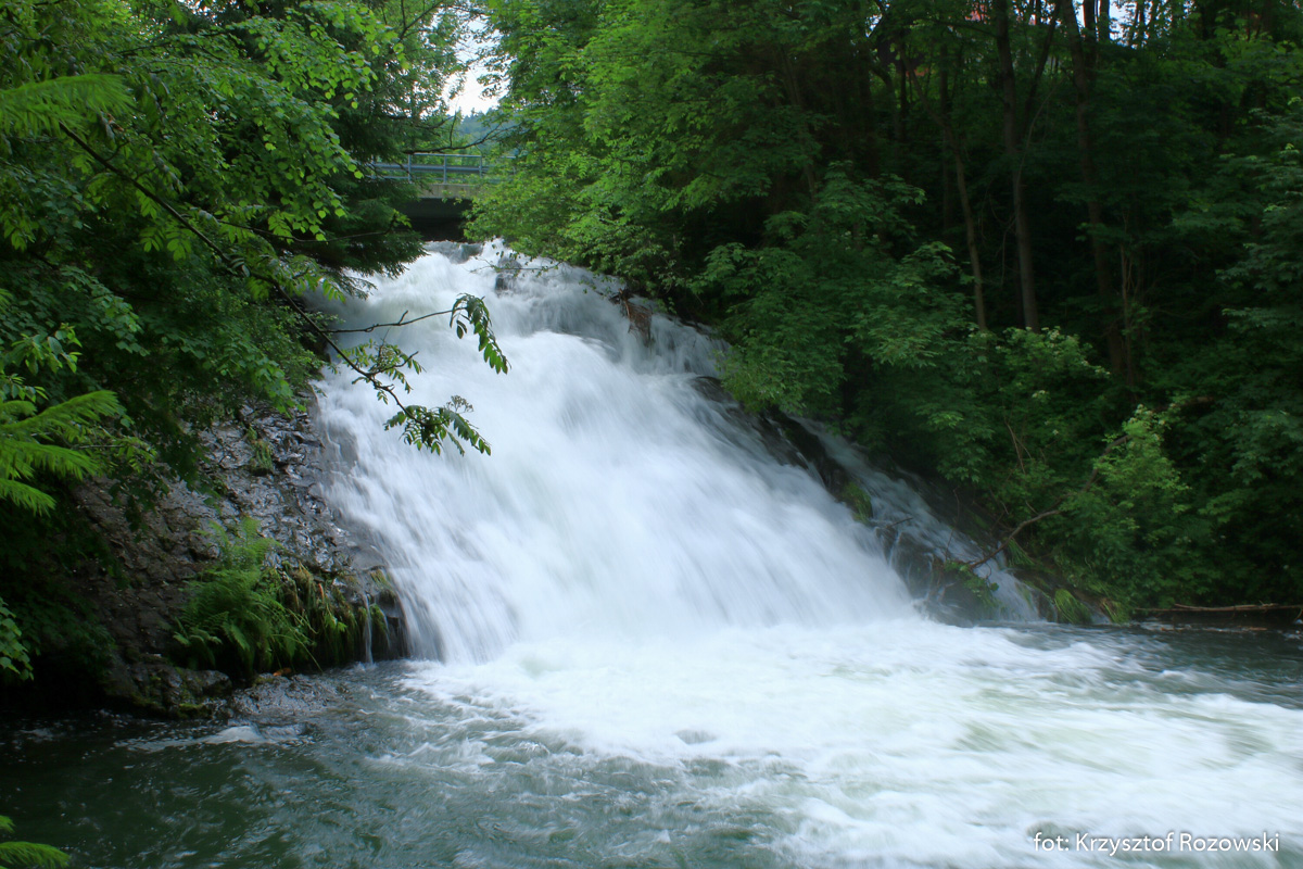 Wodospad w Sopotni Wielkiej