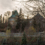 Zamek w Wiśle - Rezydencja Prezydenta RP (poniżej Przeł. Szarcula