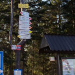 Przystanek autobusowy na Przełęczy Salmopolskiej (934 m)