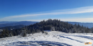 Panorama z Gorca Młynieńskiego