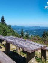 Luboń Wielki z przełęczy Glisne