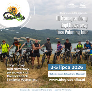 III Transgraniczny Rajd Rowerowy Tosa Połoniny Tour
