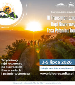 III Transgraniczny Rajd Rowerowy Tosa Połoniny Tour